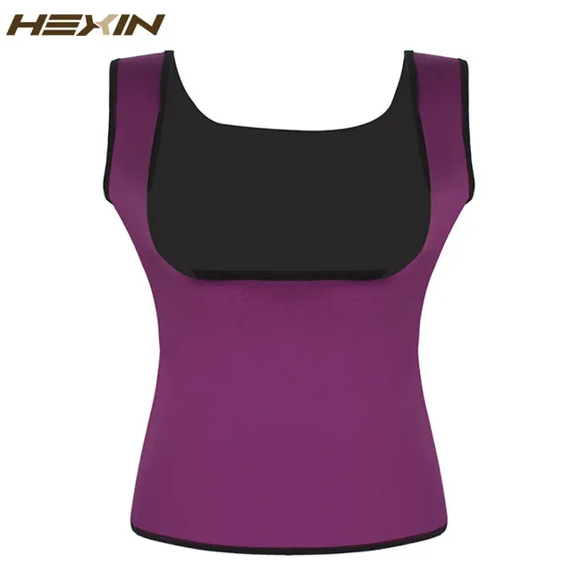 Plus Size Neoprene Sweat Sauna Hot Body Shapers Vest Waist Trainer Slimming Vest Shapewear Weight Loss Waist Shaper Corset