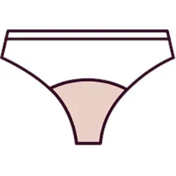 proof. "The Thong" Leakproof Thong Underwear