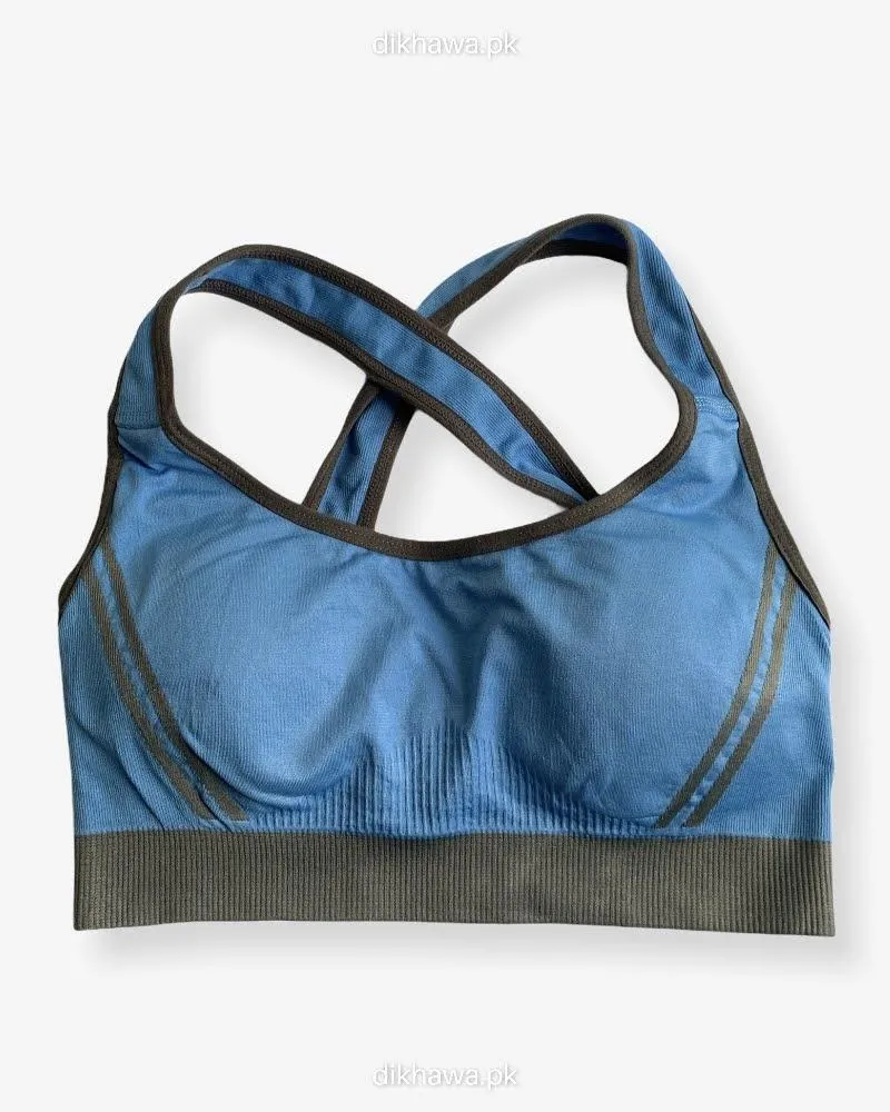 Puma- Women Sports Lightly Padded Bra Ladies Jogging Bra Imported Stocklot Branded Sports Bra
