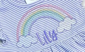 Rainbow Sketch Embroidery**DESIGN ONLY**