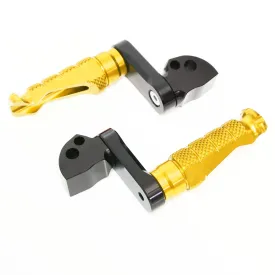 {Rear}  Fits Triumph America Daytona 675 40mm Adjustable R-FIGHT Foot Pegs