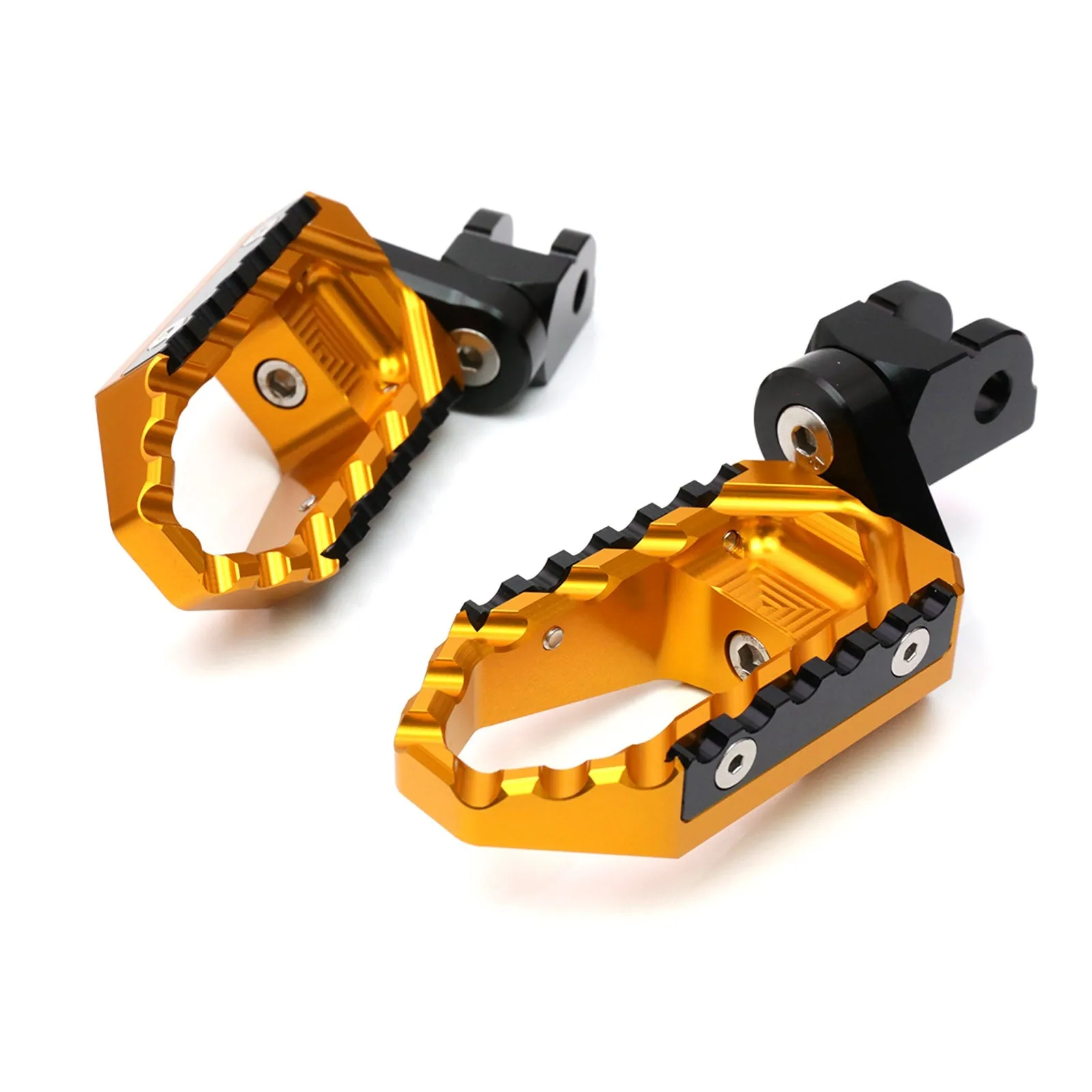 {Rear}  Fits Triumph Speed Four Speed Triple 25mm Adjustable TRC Touring Wide Foot Pegs