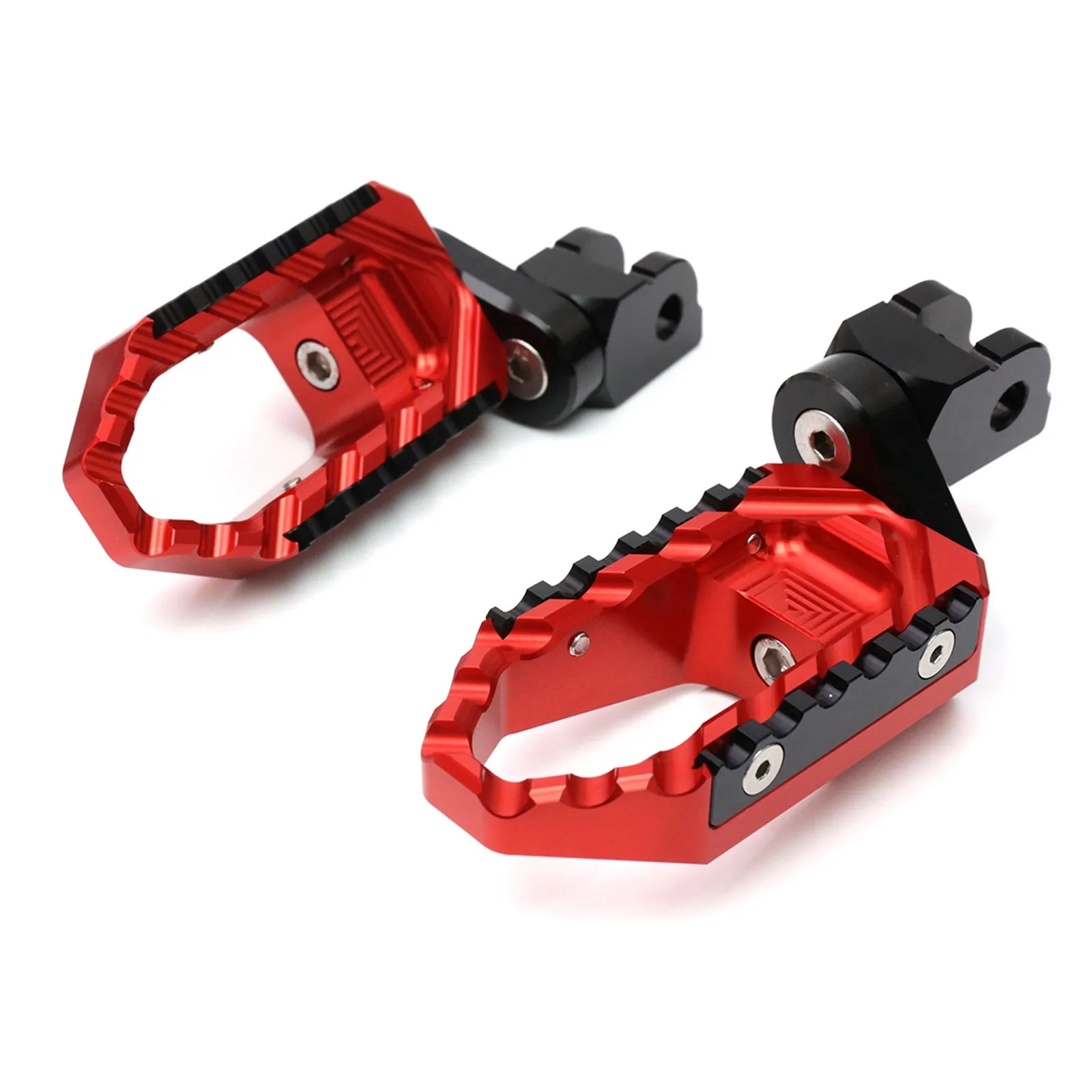 {Rear}  Fits Triumph Speed Four Speed Triple 25mm Adjustable TRC Touring Wide Foot Pegs