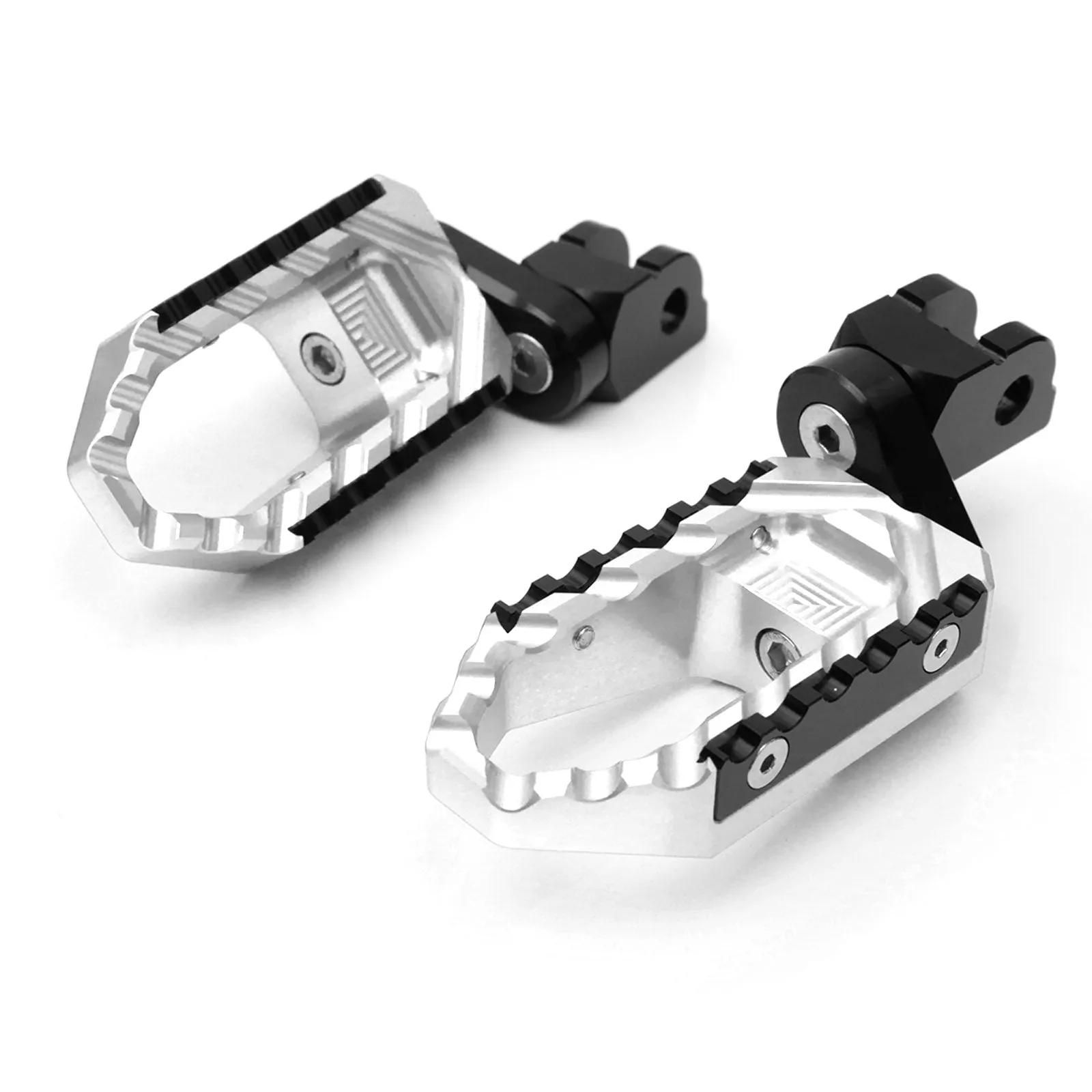 {Rear}  Fits Triumph Speed Four Speed Triple 25mm Adjustable TRC Touring Wide Foot Pegs