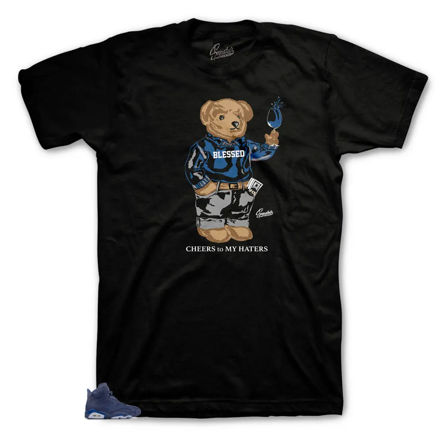 Retro 6 Diffused Cheers Bear Shirt