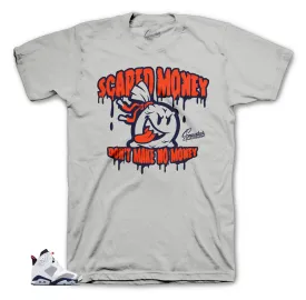 Retro 6 Tinker Scared Money Shirt