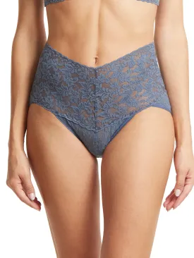 Retro Lace V-Kini Tour Guide Blue Sale