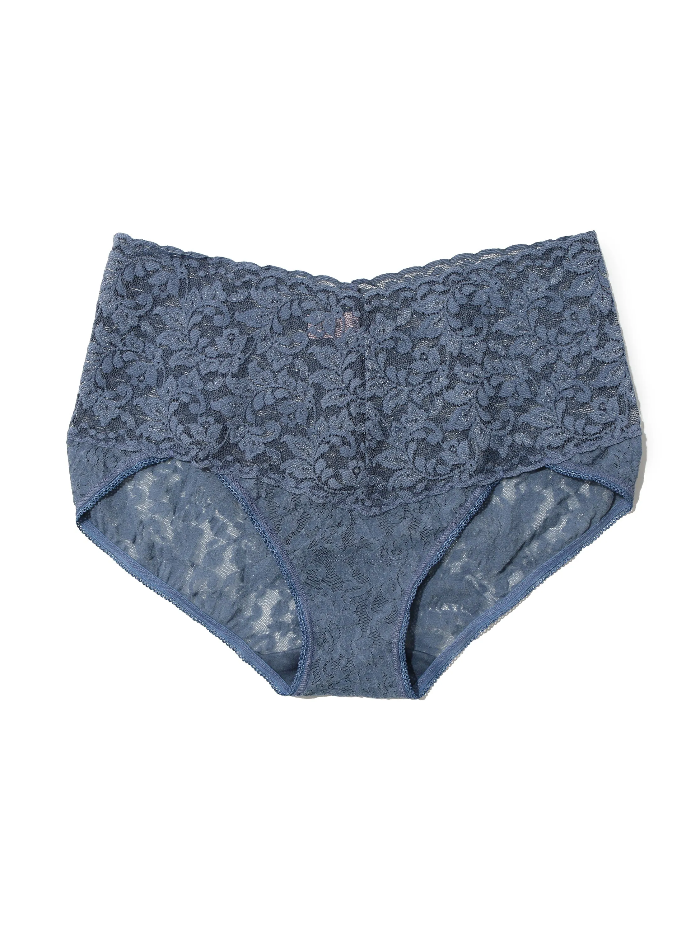 Retro Lace V-Kini Tour Guide Blue Sale