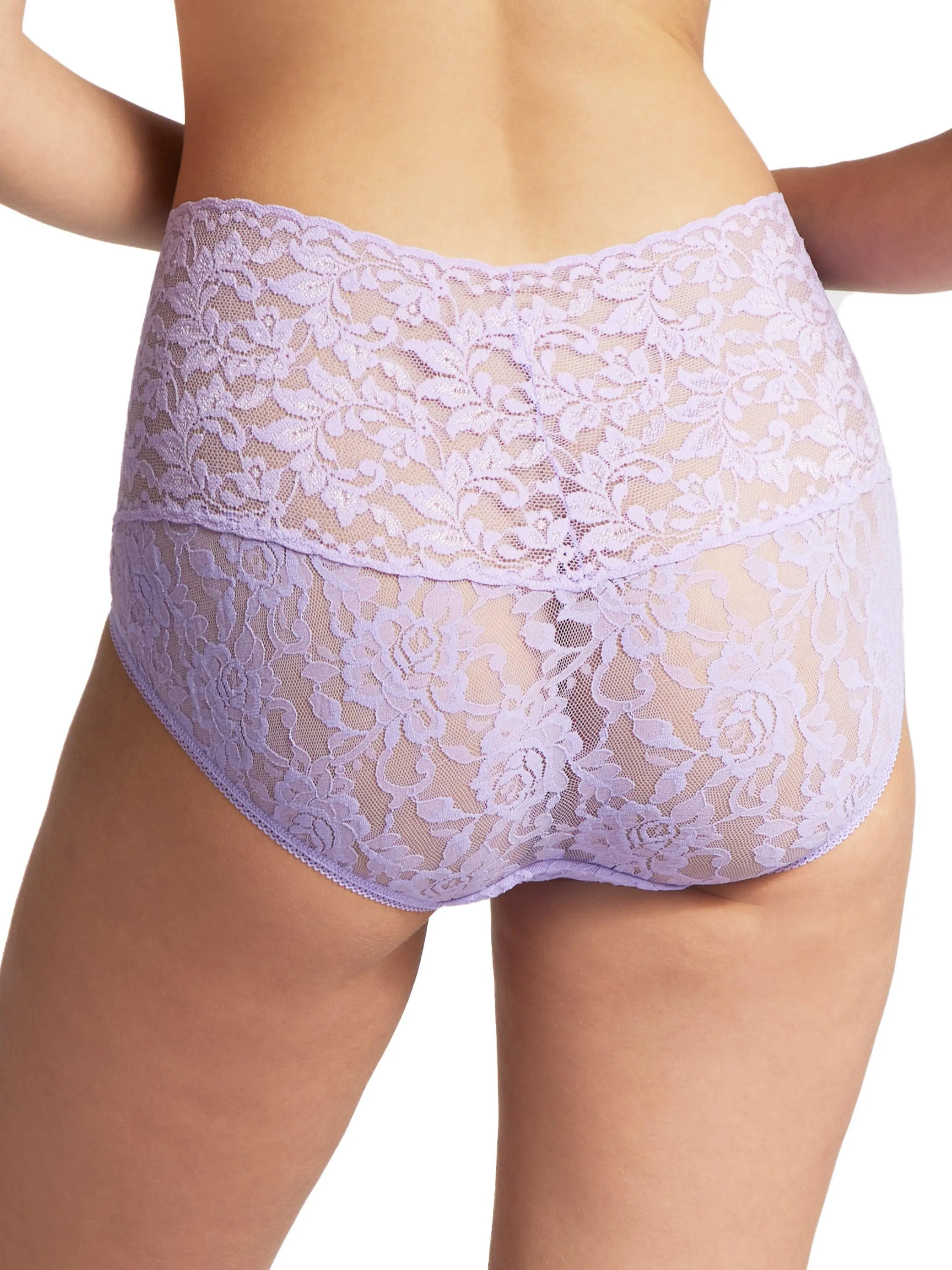 Retro Lace V-Kini Wisteria Purple Sale