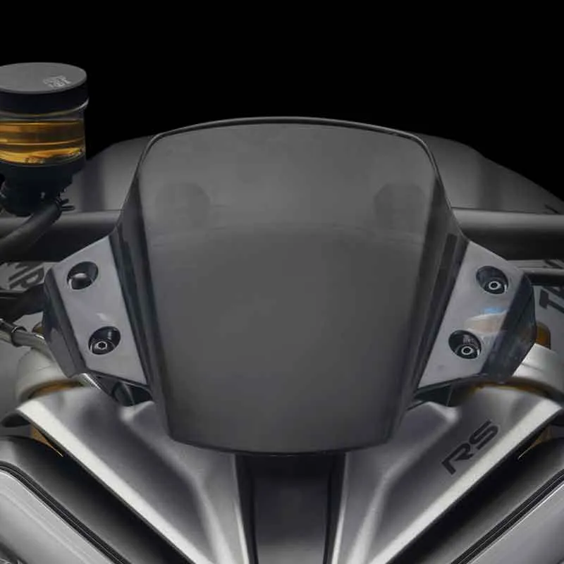 Saute-vent polycarbonate pour Triumph Speed Triple 1200RS (ZTH064B) | Rizoma