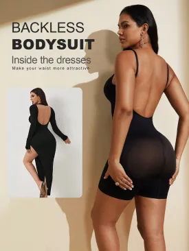 Seamless Tummy Control Backless Body Shaping