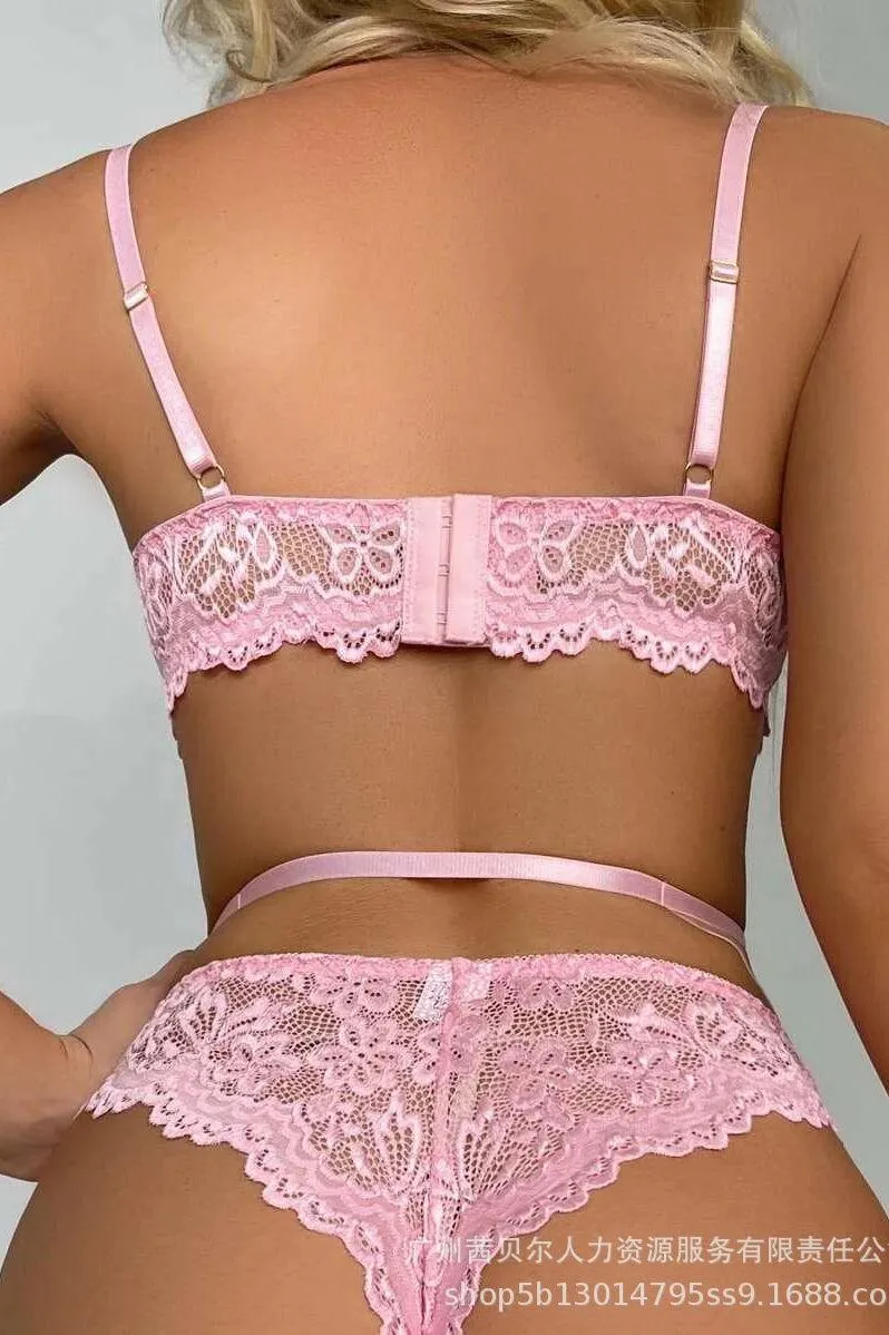 Sexy Lace Lingerie Two-Piece Set