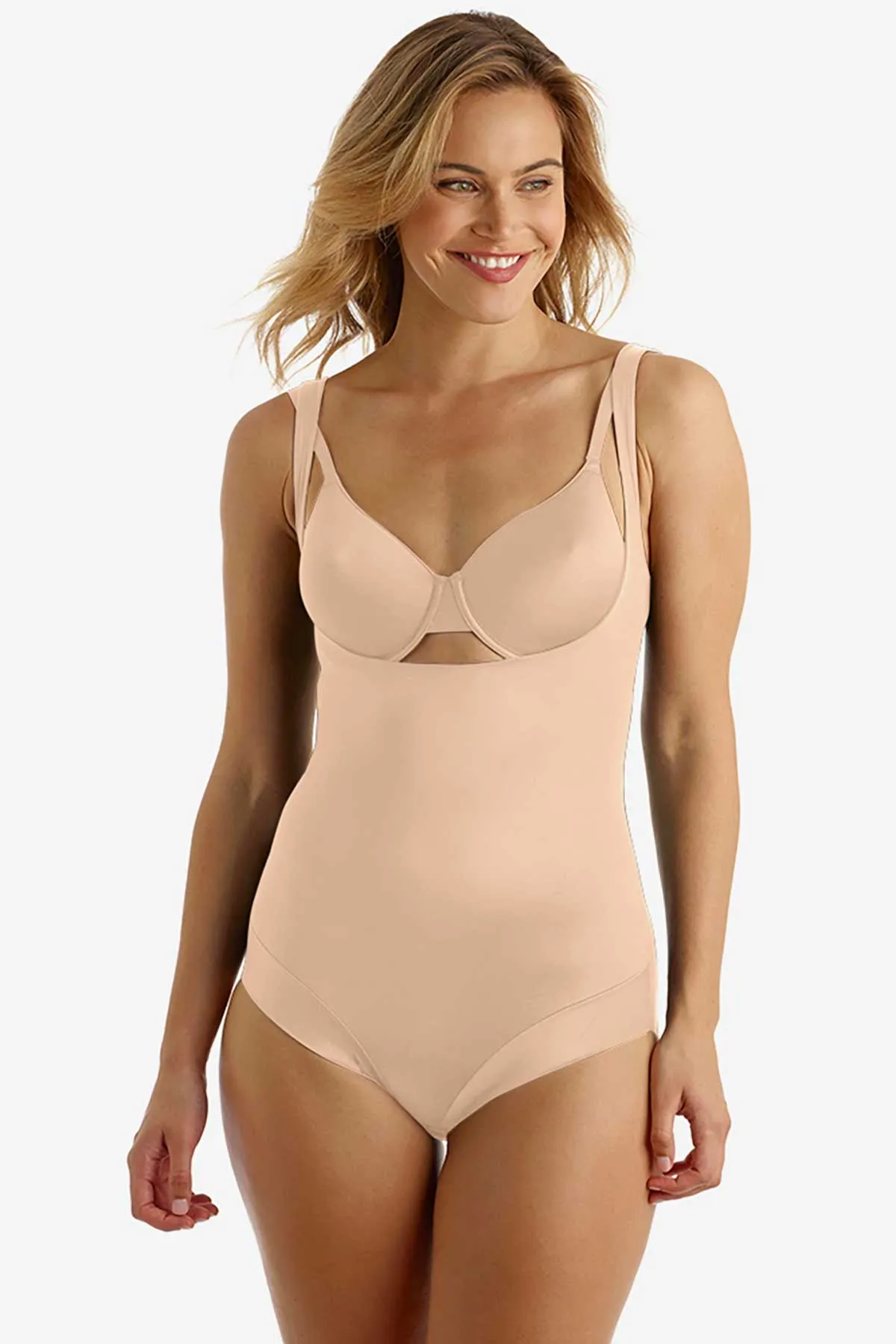 Shape Away® Open-Bust Shaping Bodysuit