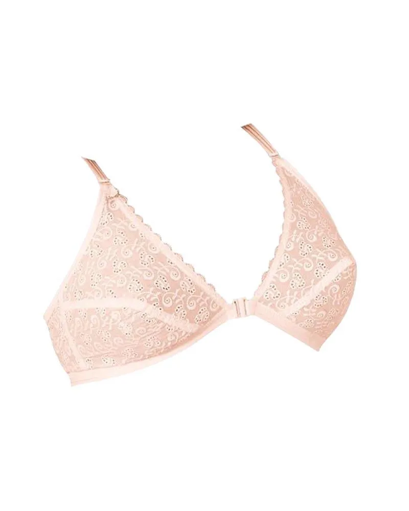 Shooni Front Open Bra Bra - Tulip - Skin