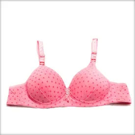 Single Padded Pink Bra