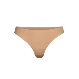 SMOOTH ESSENTIALS DIPPED THONG | OCHRE