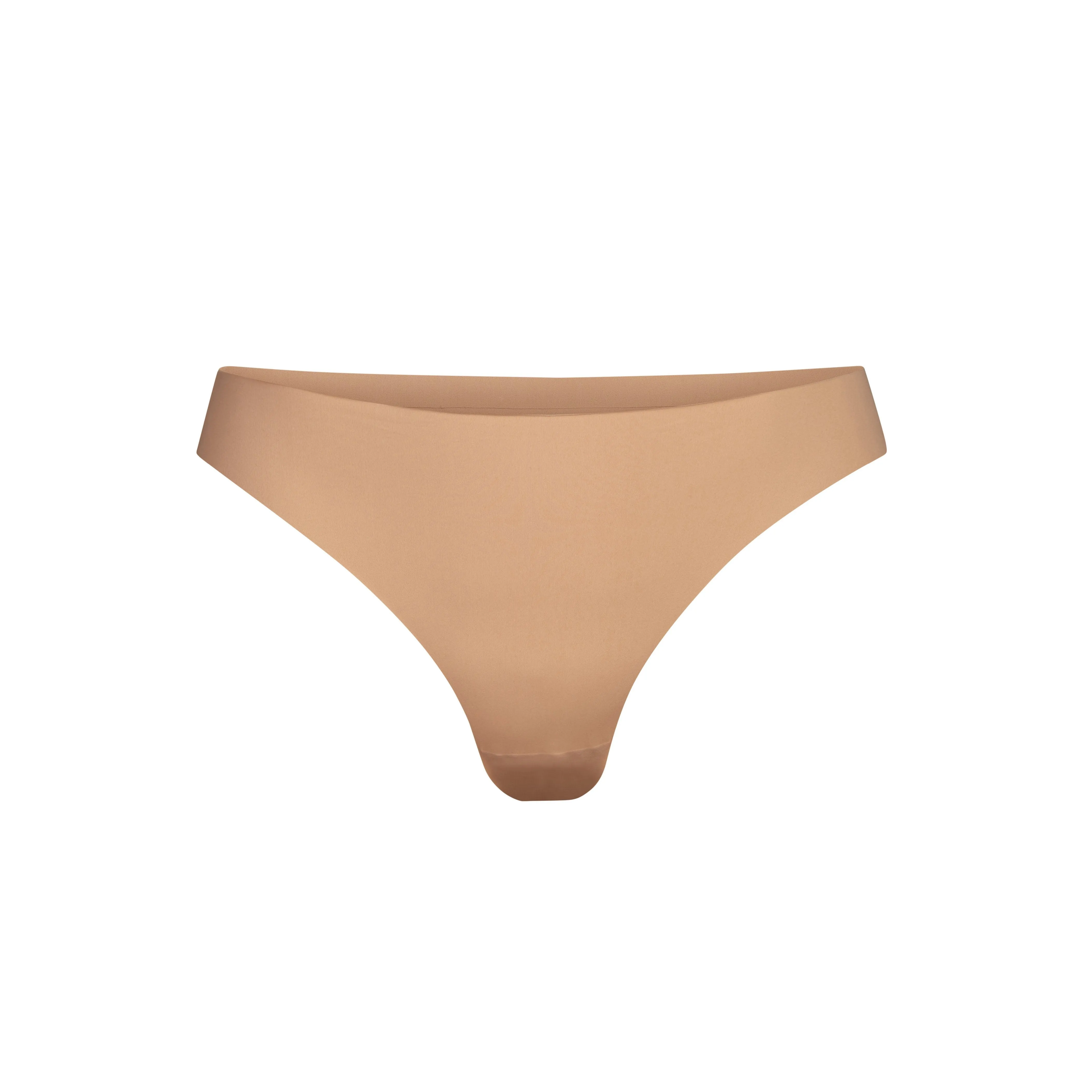 SMOOTH ESSENTIALS DIPPED THONG | OCHRE