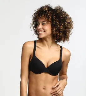 Soutien-gorge ampliforme avec armatures noir Generous Invisible Dim