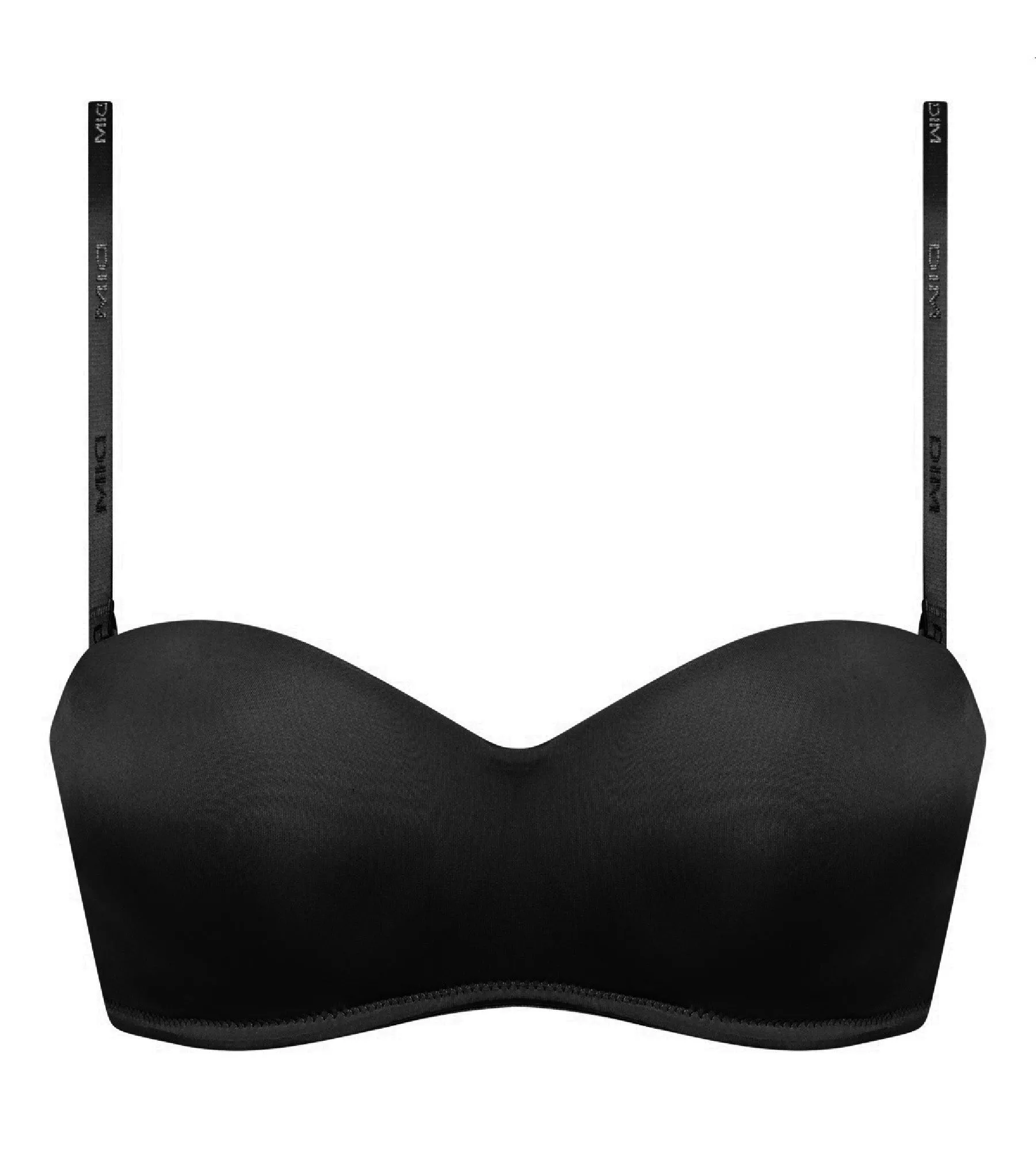 Soutien-gorge bandeau Noir sans armatures pour femme InvisiFree