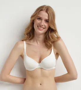 Soutien-gorge corbeille ampliforme nacre InvisiFree de Dim