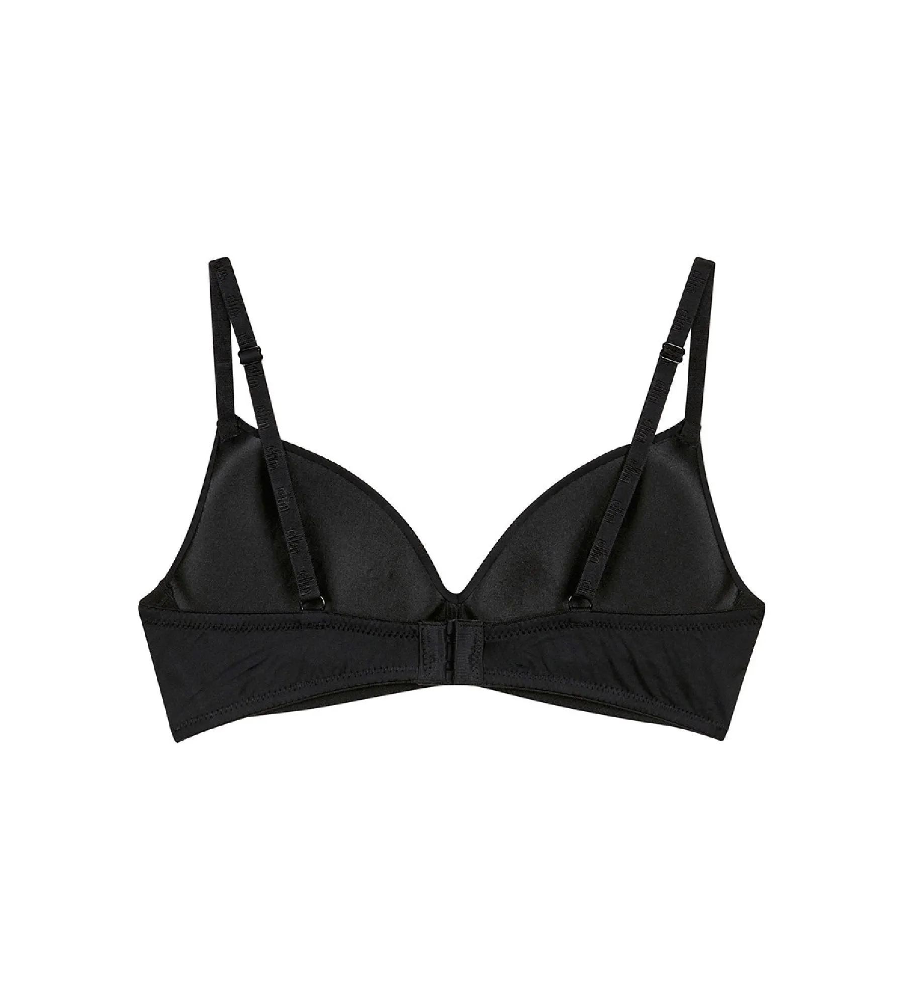 Soutien-gorge triangle à coques noir pour fille Dim Invisible