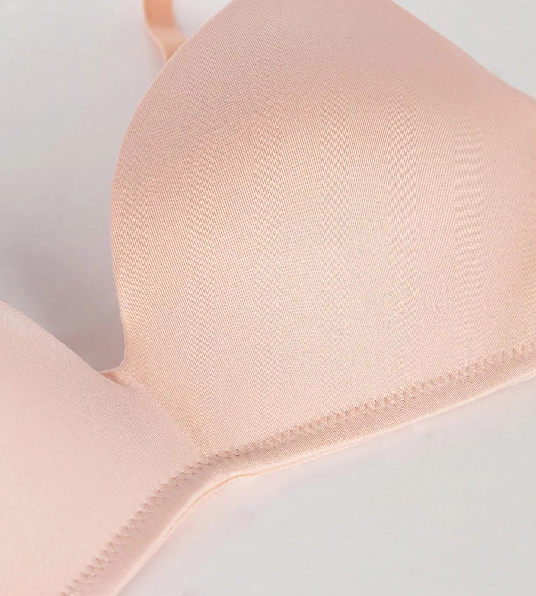 Soutien-gorge triangle Nude à coques pour fille Dim Invisible