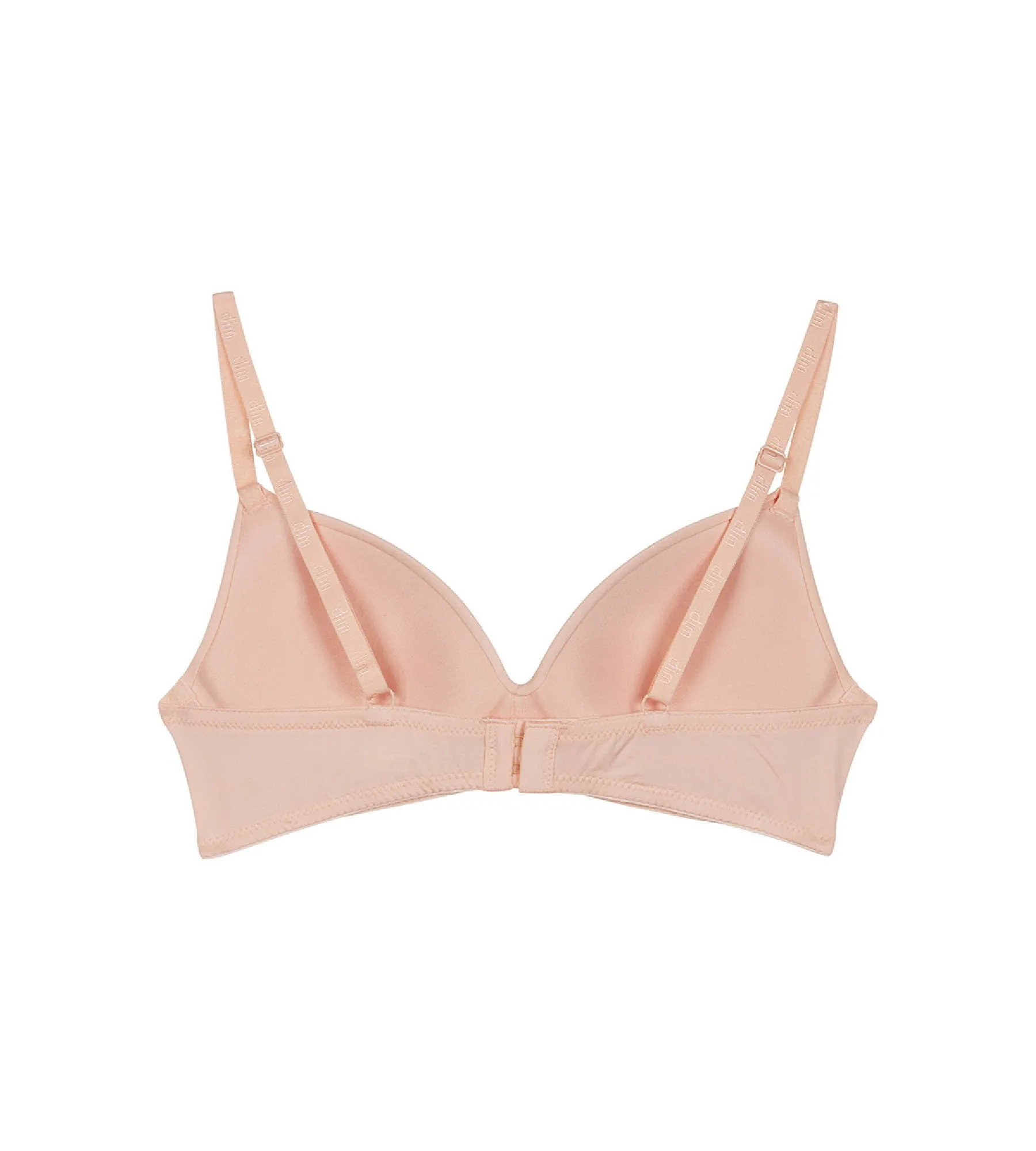 Soutien-gorge triangle Nude à coques pour fille Dim Invisible