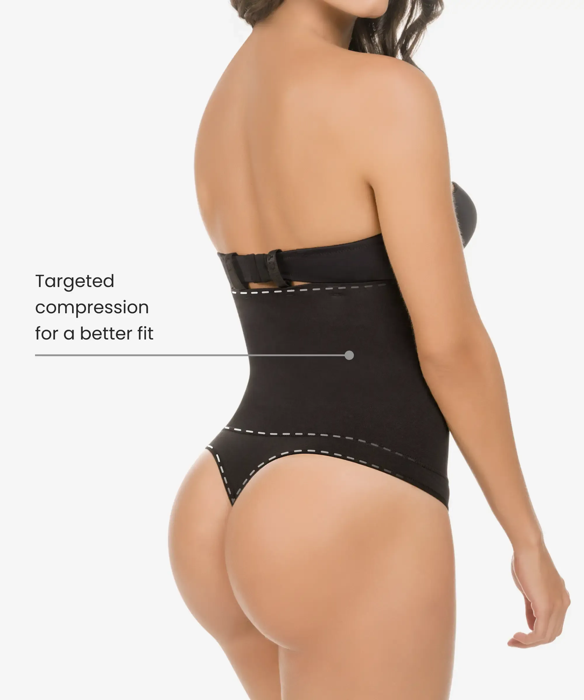Strapless Ultra Compression Body Shaper - Style 1560