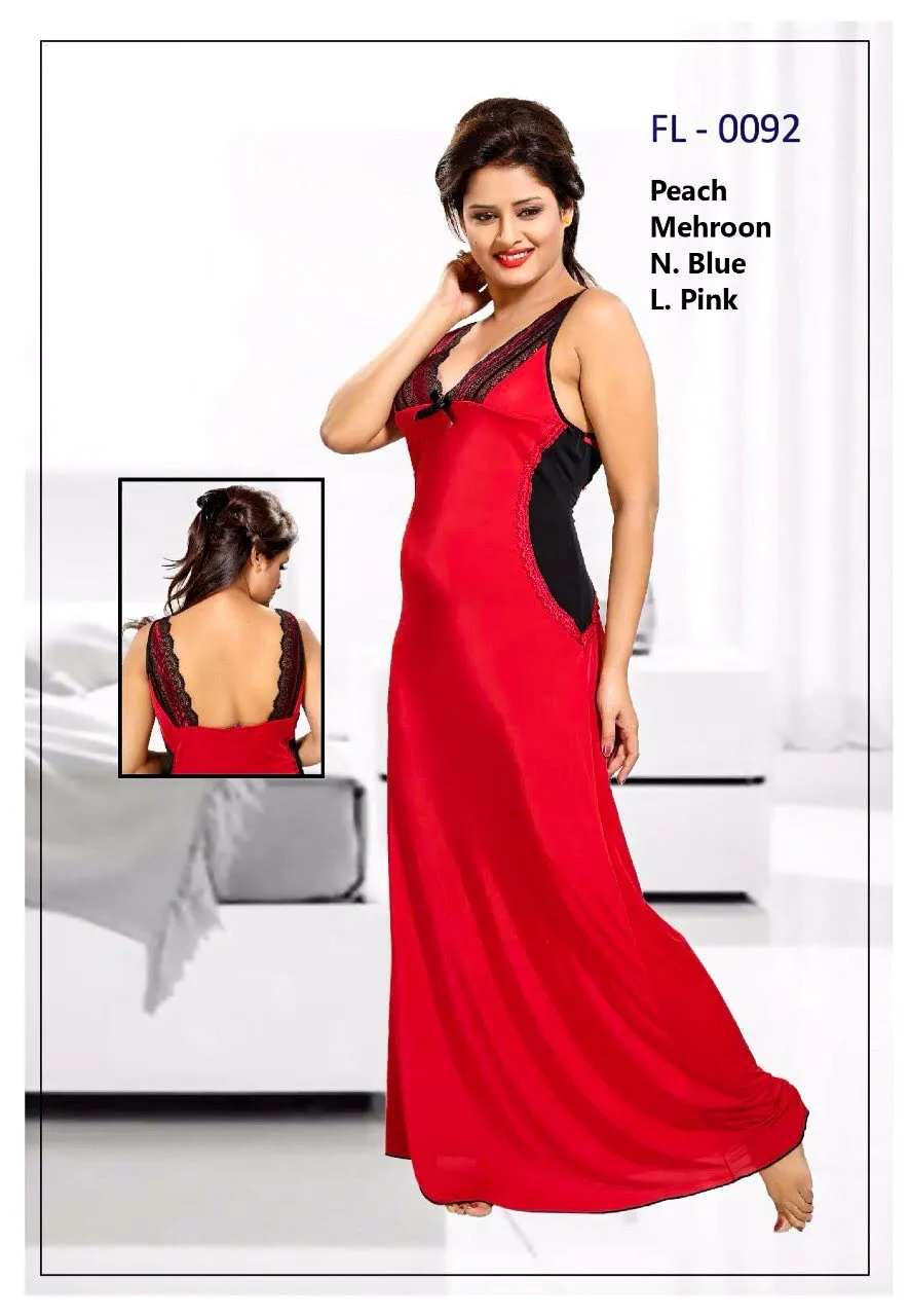 Stylish FL-0092 - Flourish Exclusive Bridal Nighty Set Collection