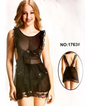 Summer Sexy Net Nighty 1763 - See Through Short Net Nighty Dress