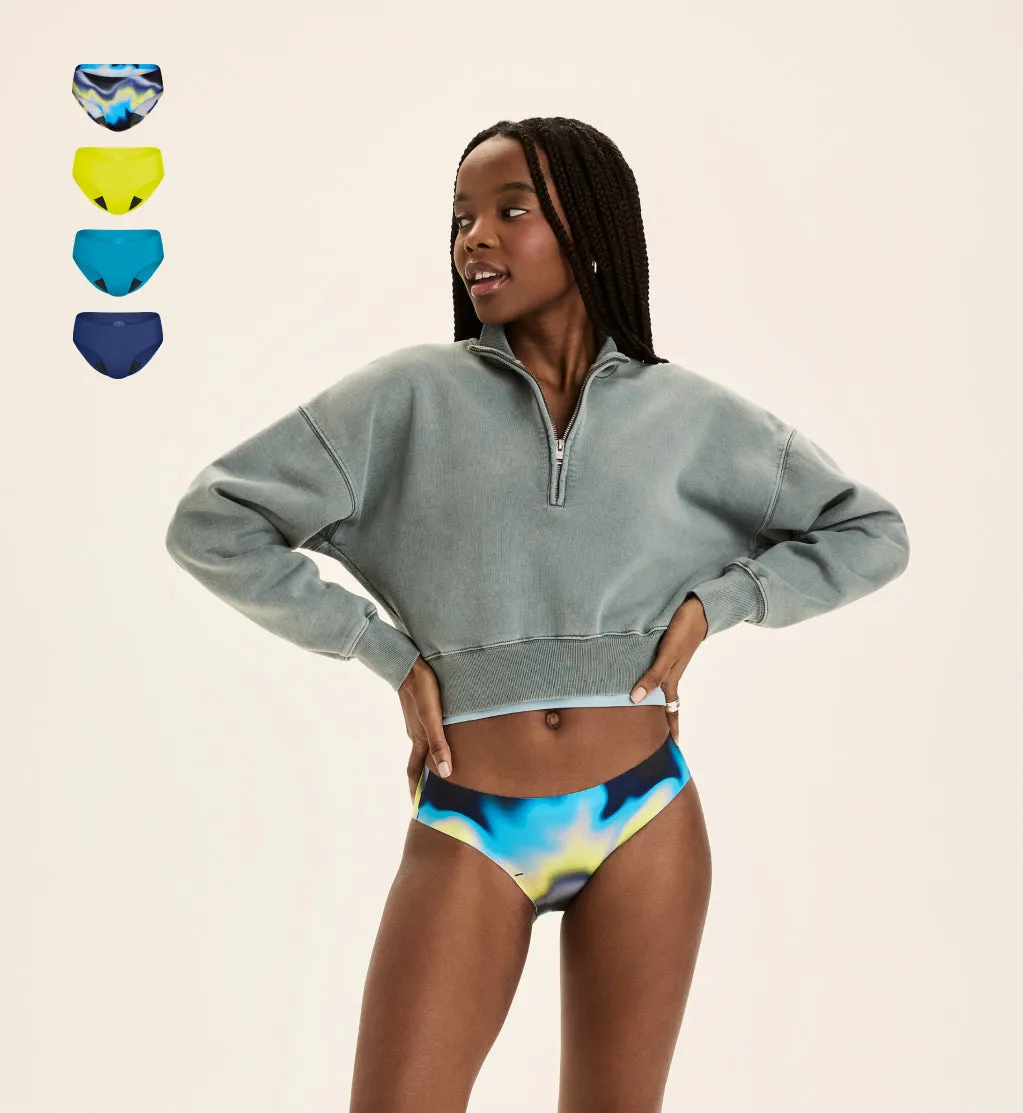 Super Leakproof® Underwear 4-Pack - Bikini
