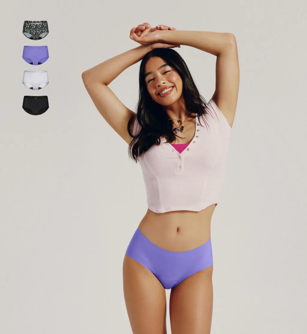 Super Leakproof® Underwear 4-Pack - Y2K