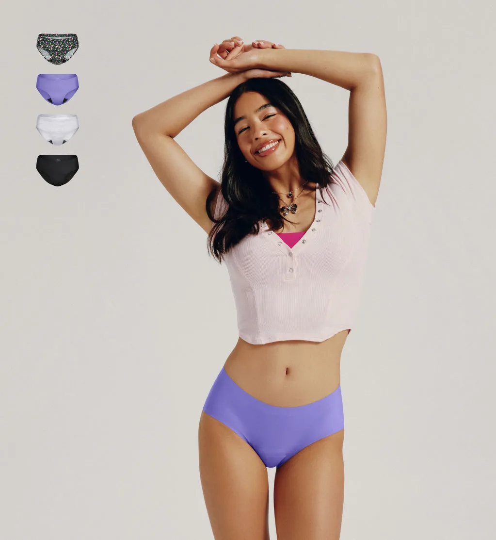 Super Leakproof® Underwear 4-Pack - Y2K