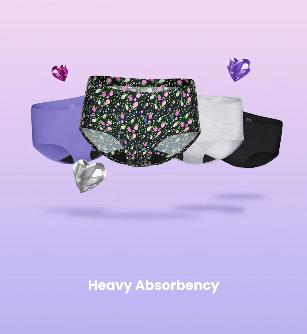 Super Leakproof® Underwear 4-Pack - Y2K