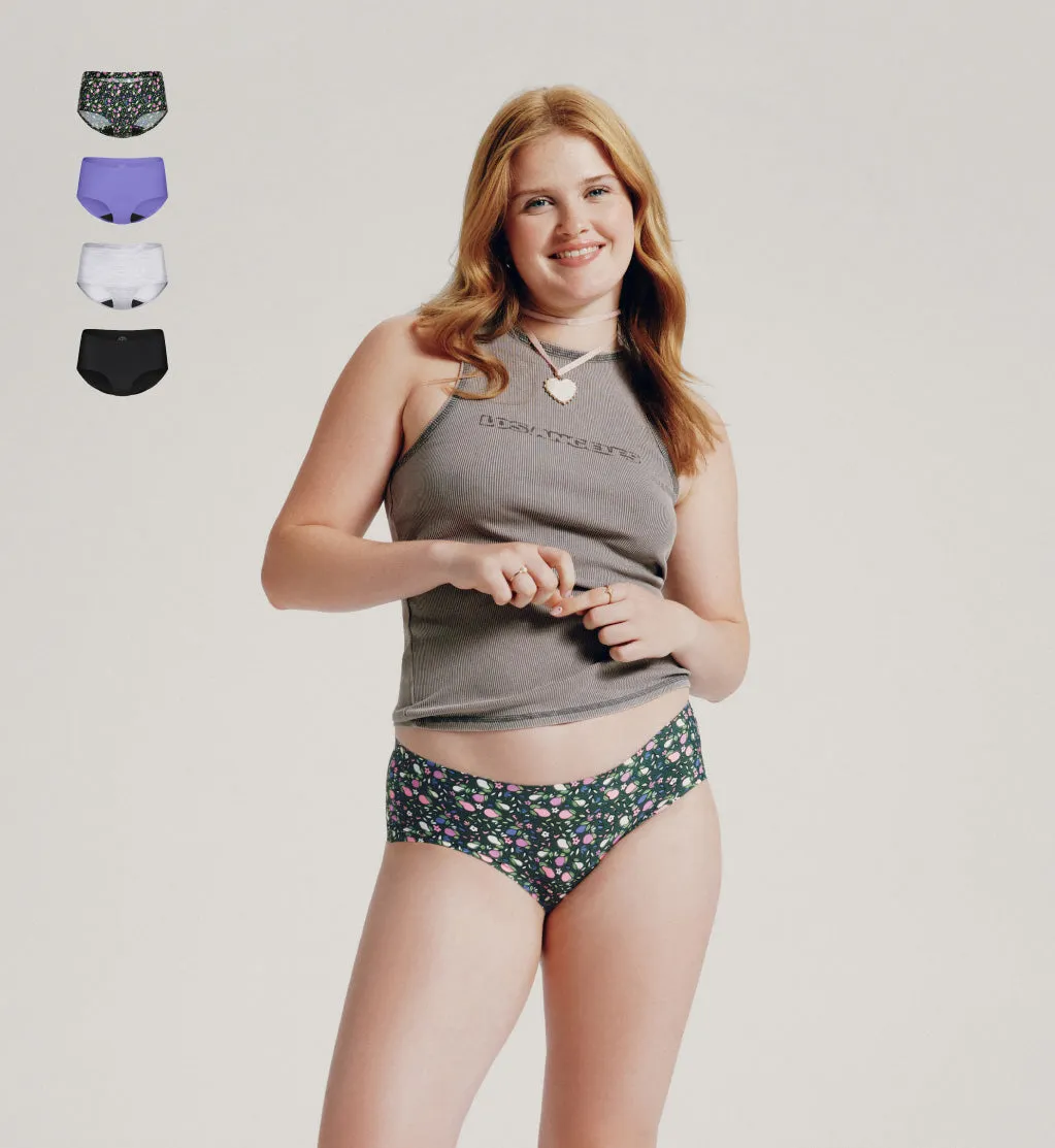Super Leakproof® Underwear 4-Pack - Y2K
