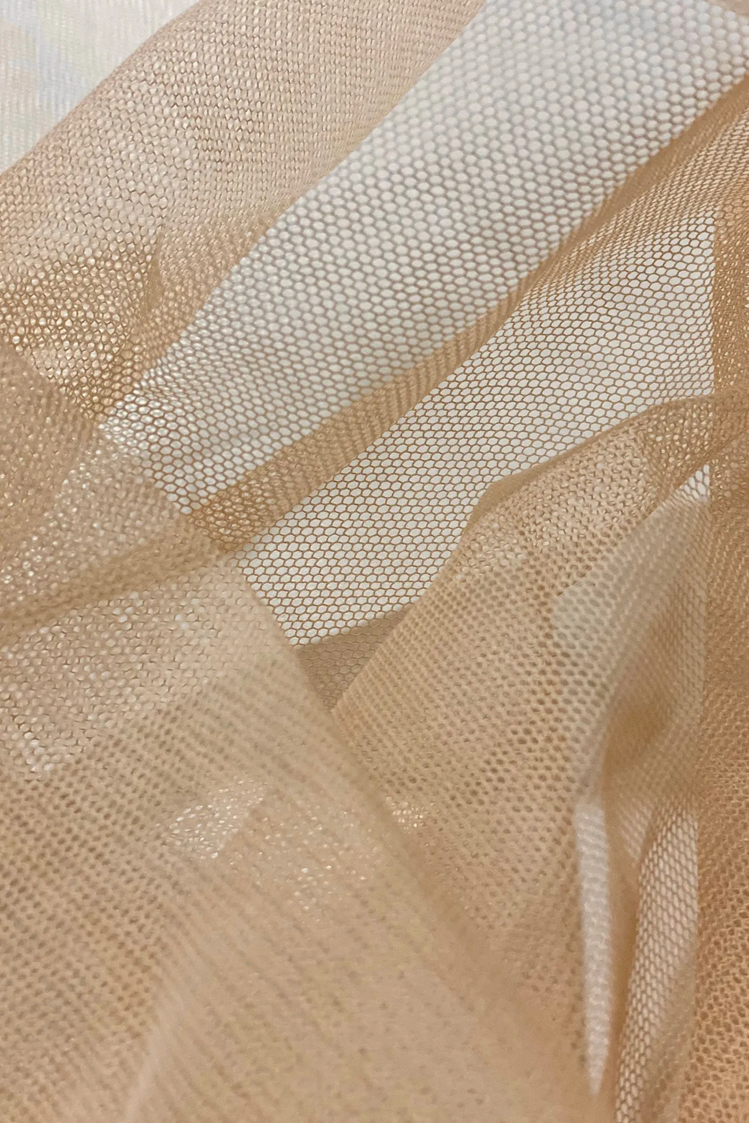 Swiss Cotton Bobbinet in Nude