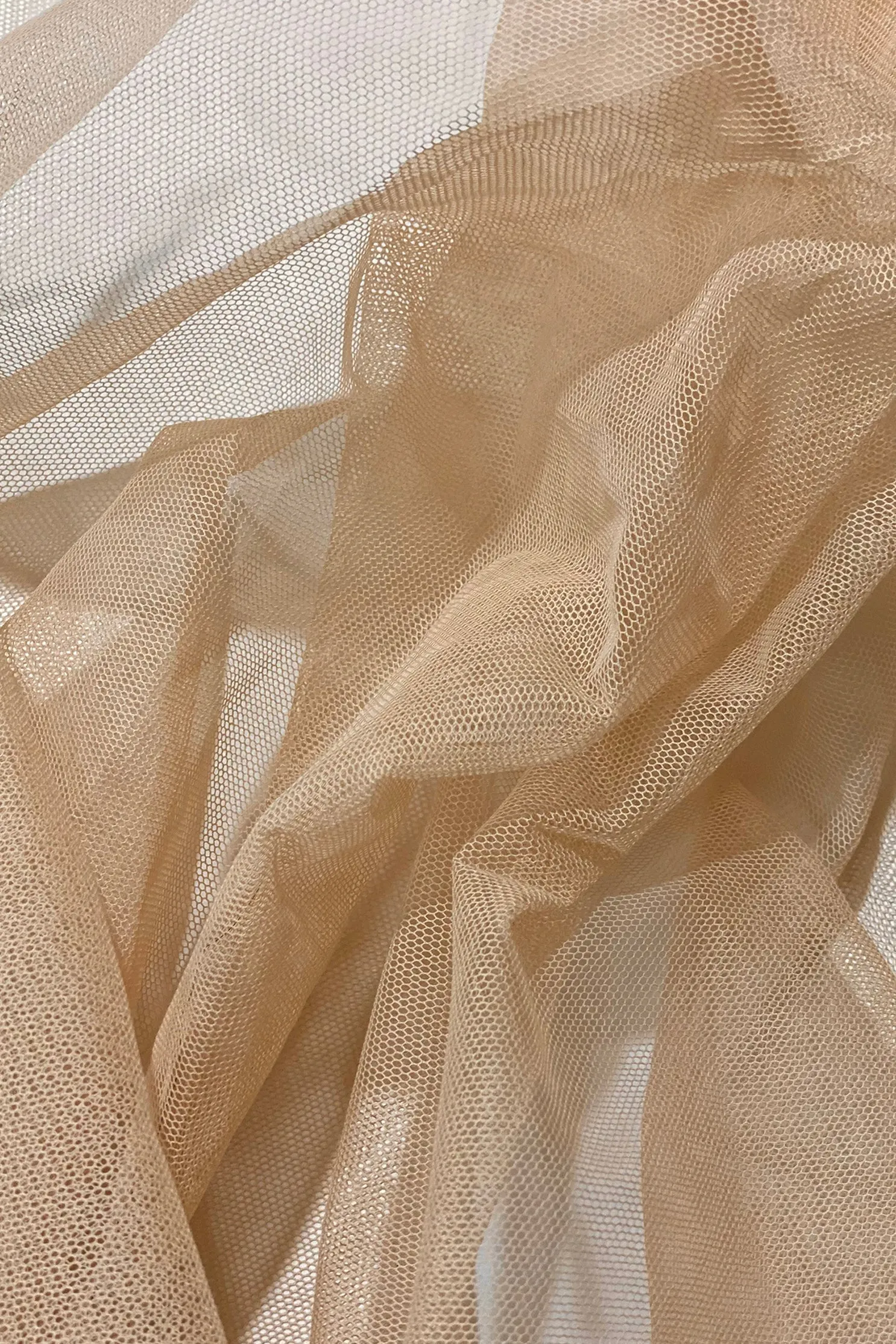 Swiss Cotton Bobbinet in Nude