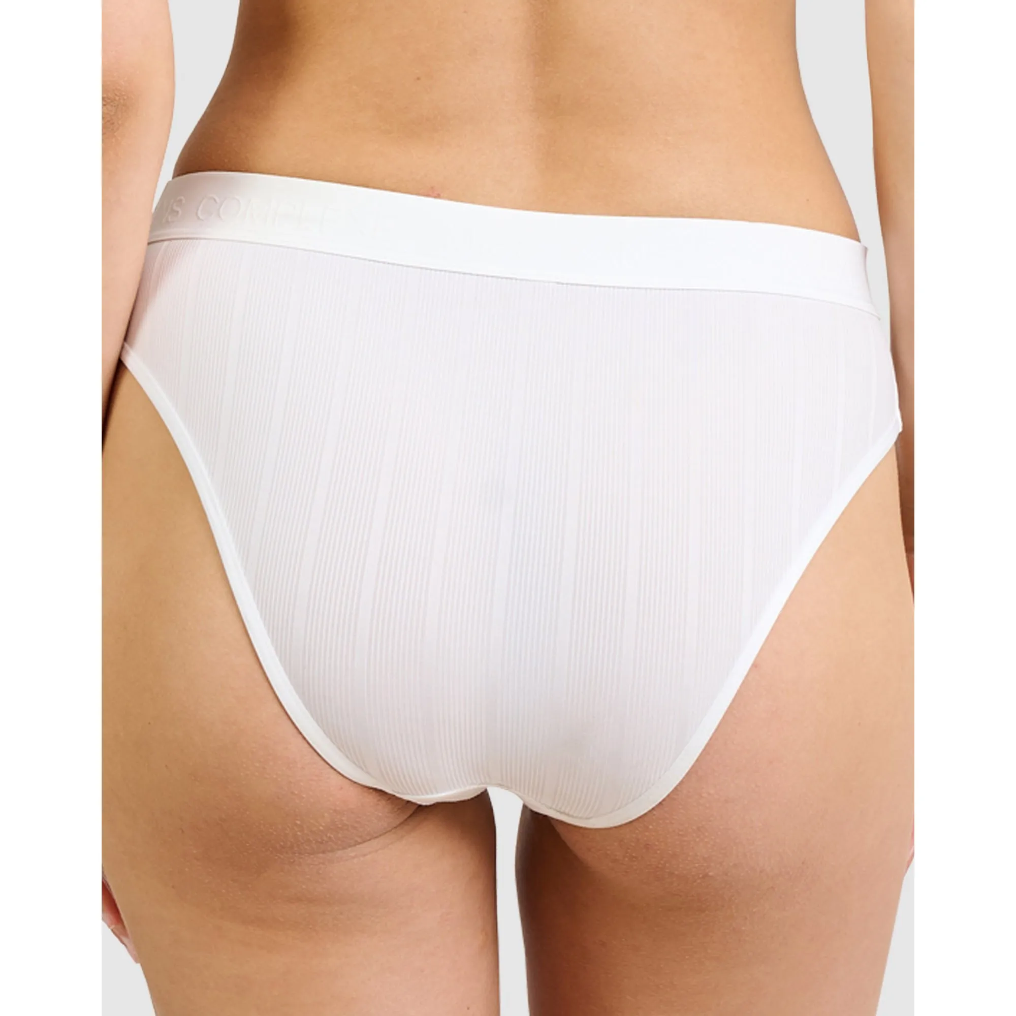 Sydney Ribbed High Waist High Cut Brief