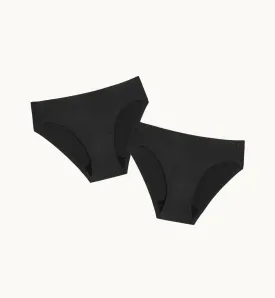 Teen Light Leakproof No-Show Bikini 2-Pack