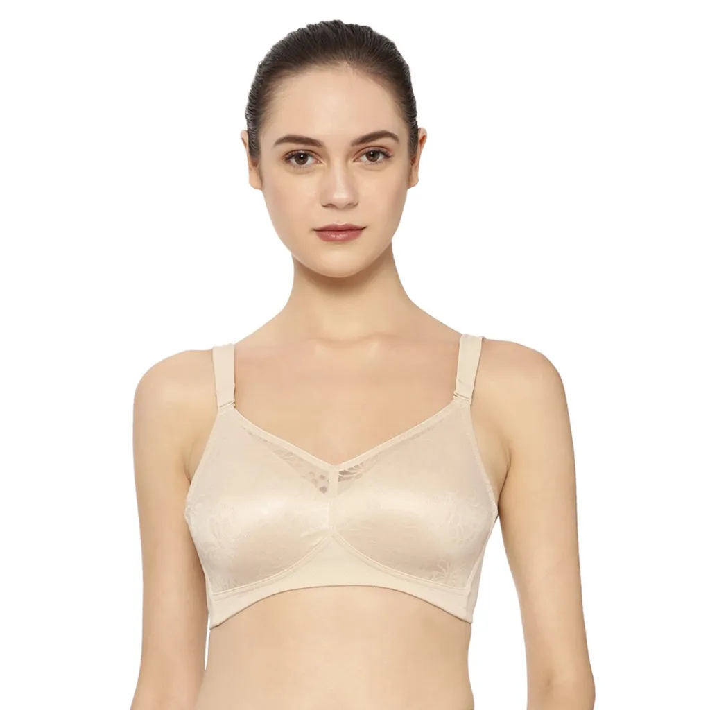 TRIUMPH-100I526 Minimizer 112 Non Padded Wired Seamless Minimizer Bra