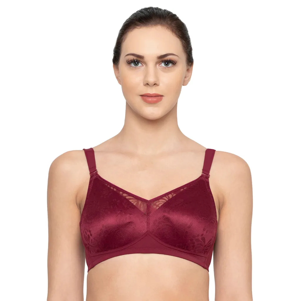 TRIUMPH-100I526 Minimizer 112 Non Padded Wired Seamless Minimizer Bra