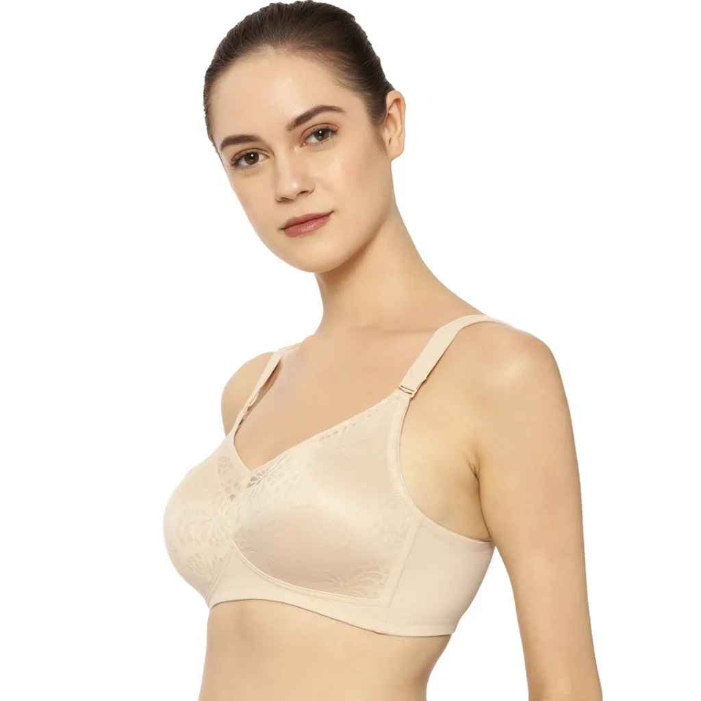 TRIUMPH-100I526 Minimizer 112 Non Padded Wired Seamless Minimizer Bra