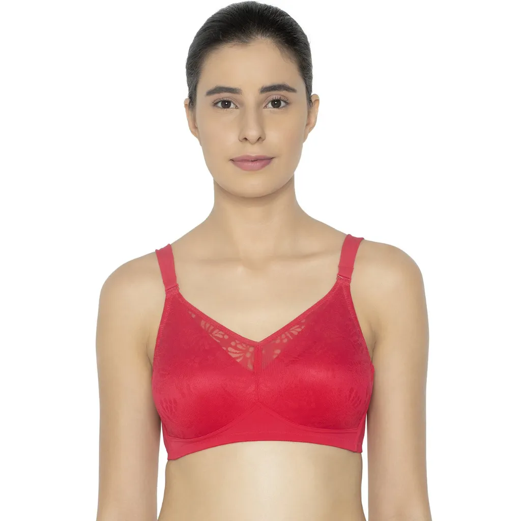 TRIUMPH-100I526 Minimizer 112 Non Padded Wired Seamless Minimizer Bra
