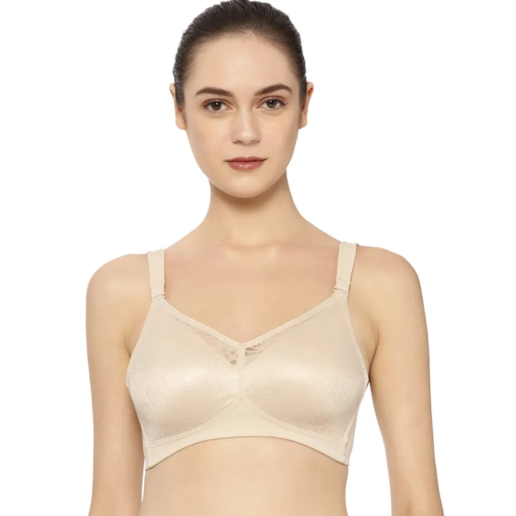 TRIUMPH-100I526 Minimizer 112 Non Padded Wired Seamless Minimizer Bra