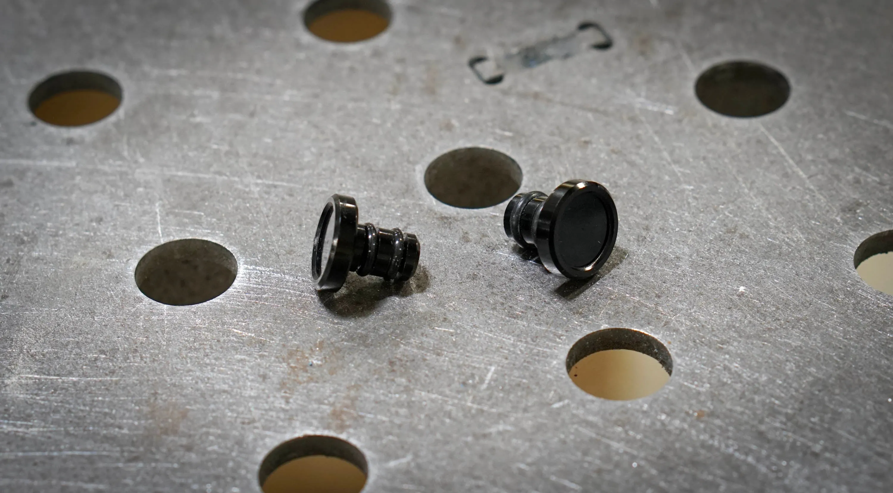 Triumph Mirror Block Off Plugs - 2016  - Fits Bobber, T120, T100, & Speedmaster - Brogue Moto