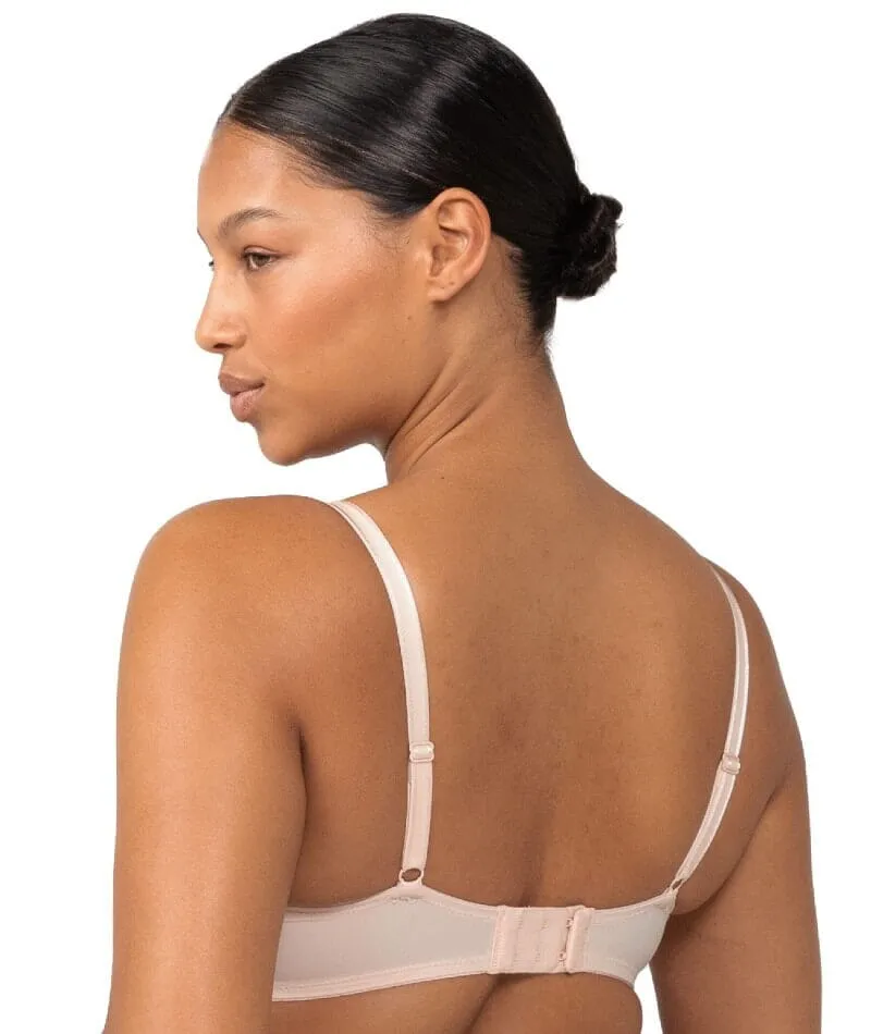 Triumph Sheer Balconette Bra - Nude Pink