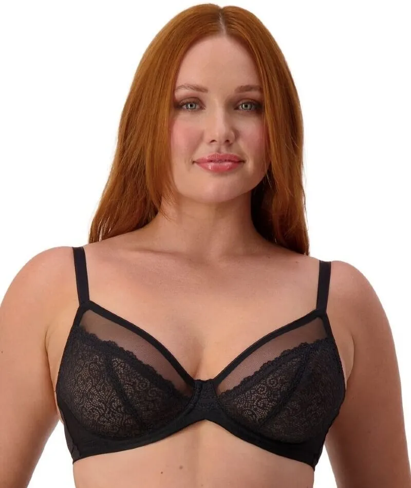 Triumph Sheer Minimizer Bra - Black