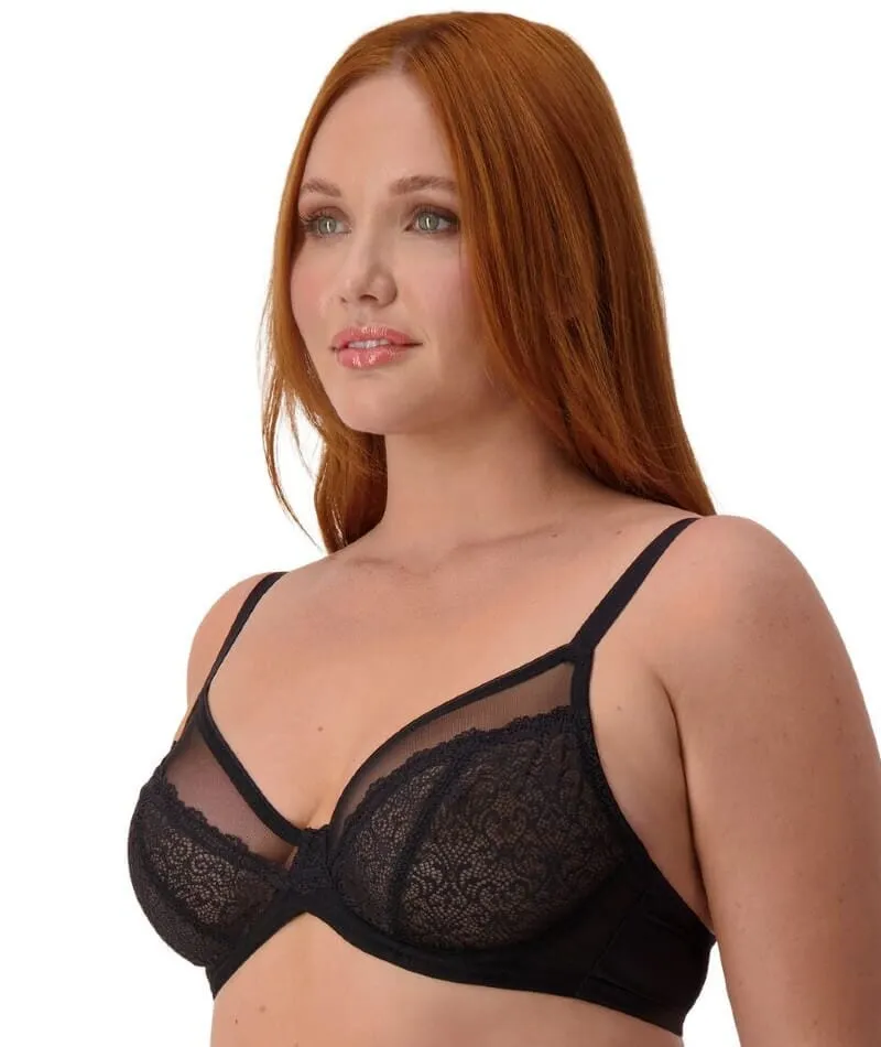 Triumph Sheer Minimizer Bra - Black