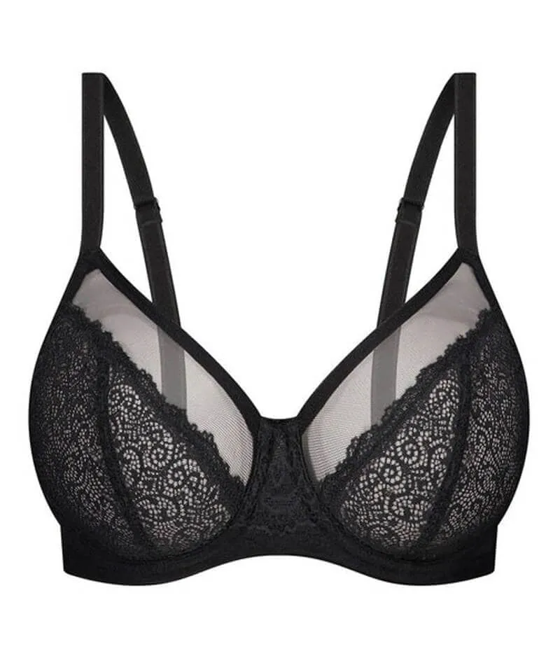 Triumph Sheer Minimizer Bra - Black
