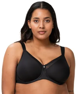 Triumph True Shape Sensation Minimiser Underwire Bra  - Black
